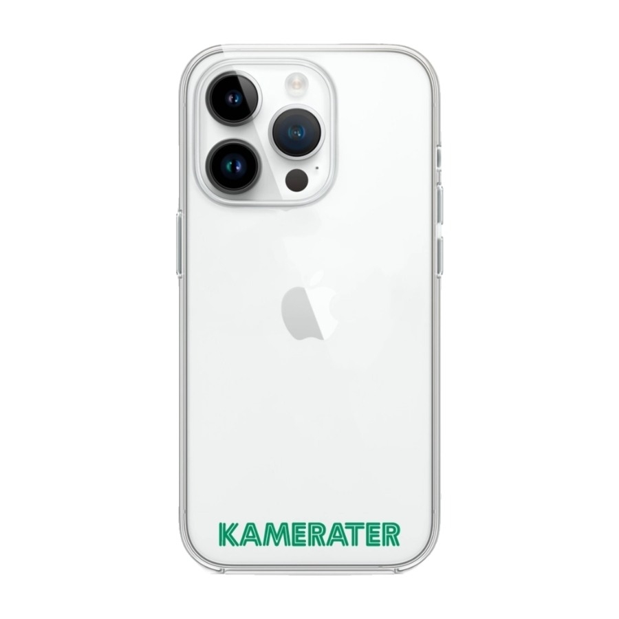 Phonecases3D iPhone 14 Pro HamKam Clear case -mobilcover, hvid billede 1
