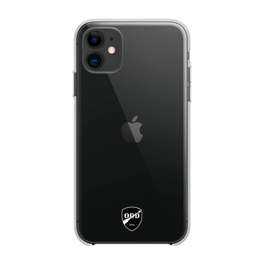 Phonecases3D iPhone 11 Odds Ballklubb Clear case -mobilcover, sort billede 1