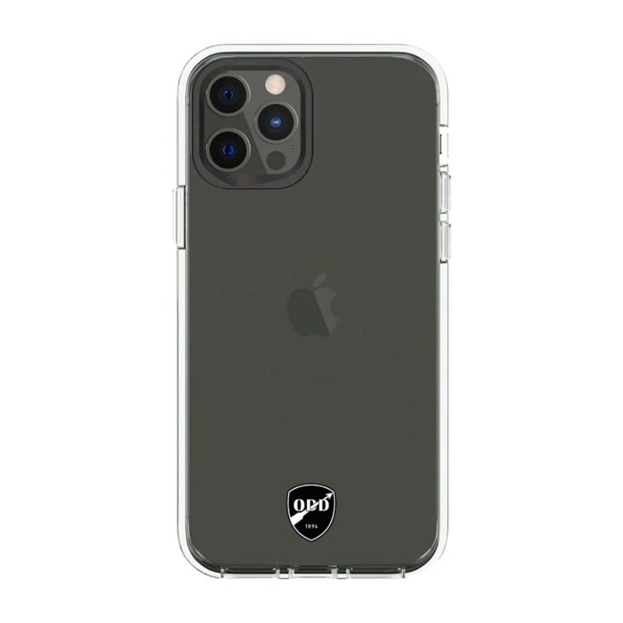 Phonecases3D iPhone 12 Odds Ballklubb Clear case -mobilcover, sort billede 1