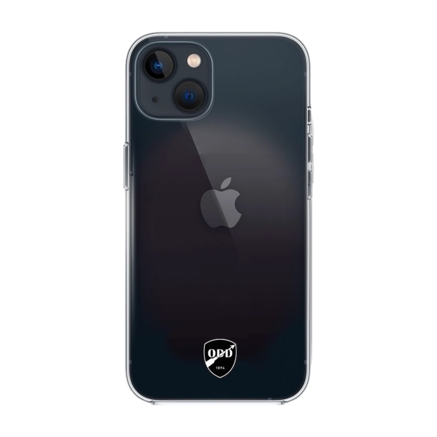 Phonecases3D iPhone 13 Odds Ballklubb Clear case -mobilcover, sort billede 1