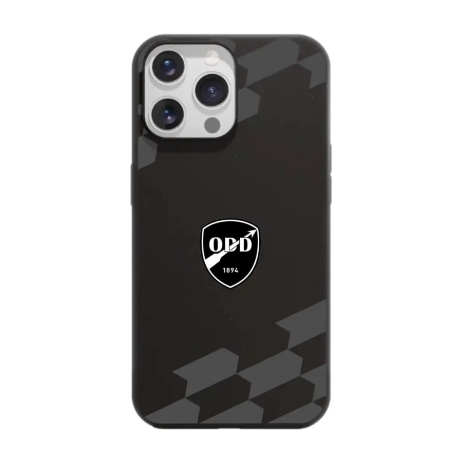 Phonecases3D iPhone 14 Pro Odds Ballklubb komposterbart cover, sort billede 1