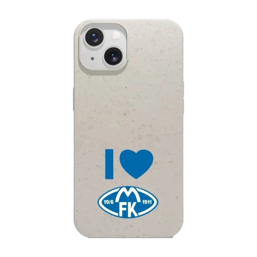 Phonecases3D iPhone 15 Molde FK komposterbart cover, hvid billede 1