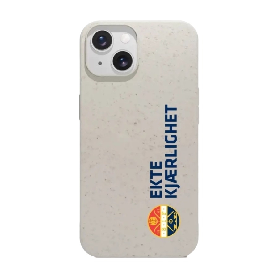Phonecases3D iPhone 15 Strømsgodset komposterbart cover, hvid billede 1