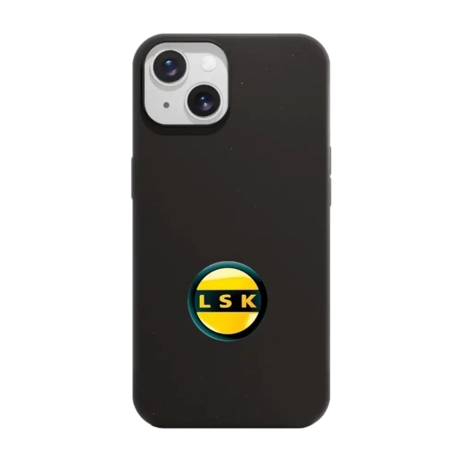 Phonecases3D iPhone 15 Lillestrøm SK komposterbart cover, sort billede 1