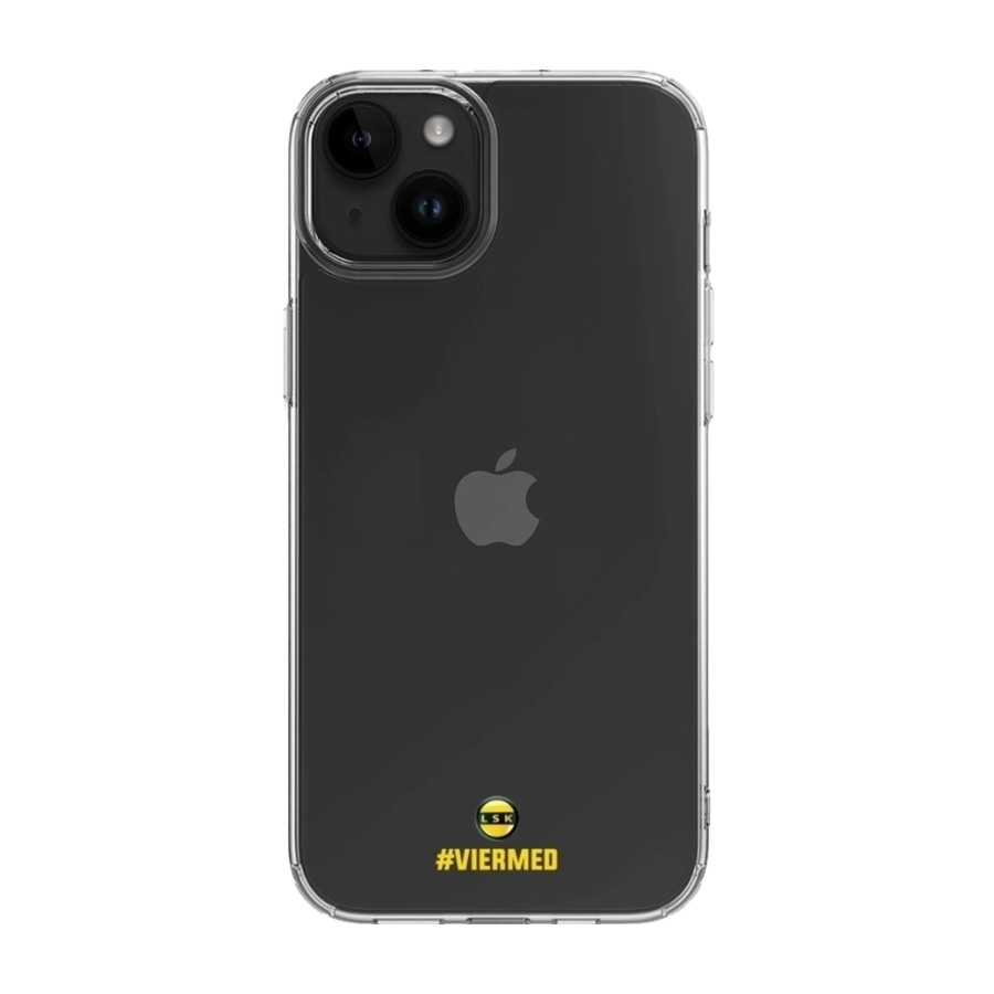 Phonecases3D iPhone 15 Lillestrøm SK Clear case -mobilcover, sort billede 1