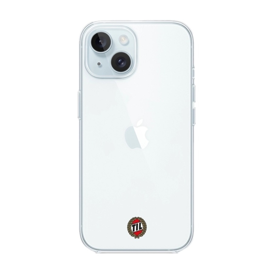 Phonecases3D iPhone 15 Tromsø IL Clear case -mobilcover, hvid billede 1