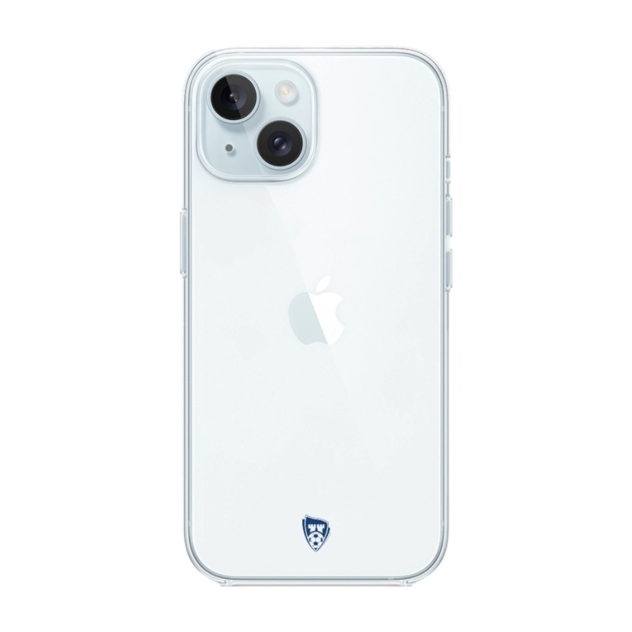 Phonecases3D iPhone 15 Sarpsborg 08 Clear case -mobilcover, hvid billede 1