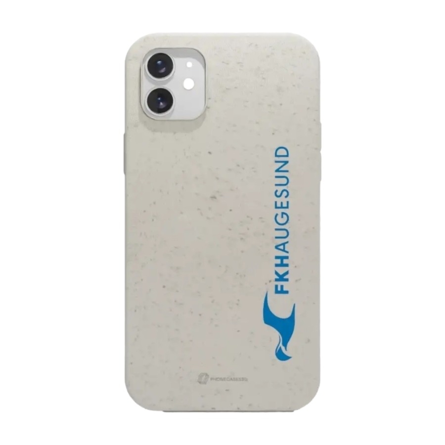 Phonecases3D iPhone 11 FK Haugesund komposterbart cover, hvid billede 1