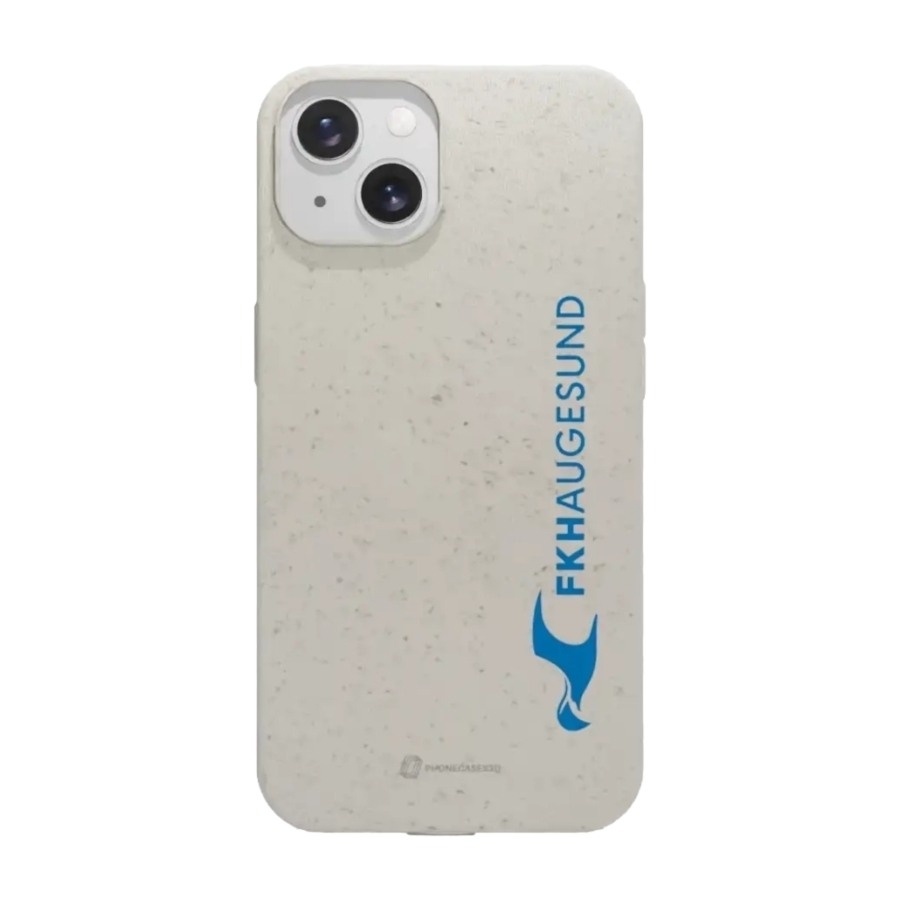 Phonecases3D iPhone 13 FK Haugesund komposterbart cover, hvid billede 1