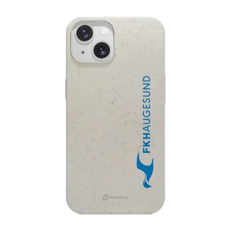 Phonecases3D iPhone 15 FK Haugesund komposterbart cover, hvid billede 1
