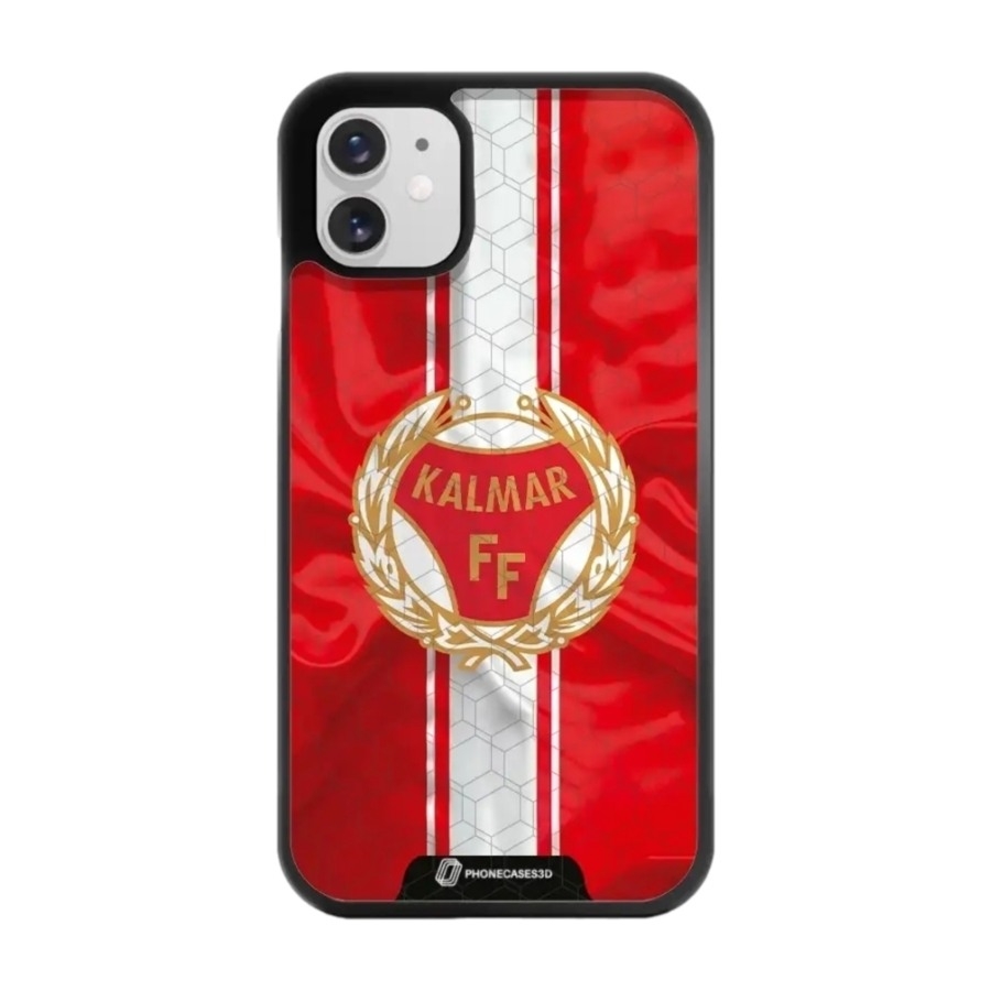 Phonecases3D iPhone 11 Kalmar FF 3D mobilcover, sort billede 1