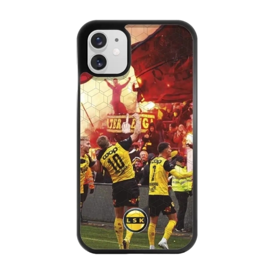 Phonecases3D iPhone 11 Lillestrøm SK 3D mobilcover, sort billede 1