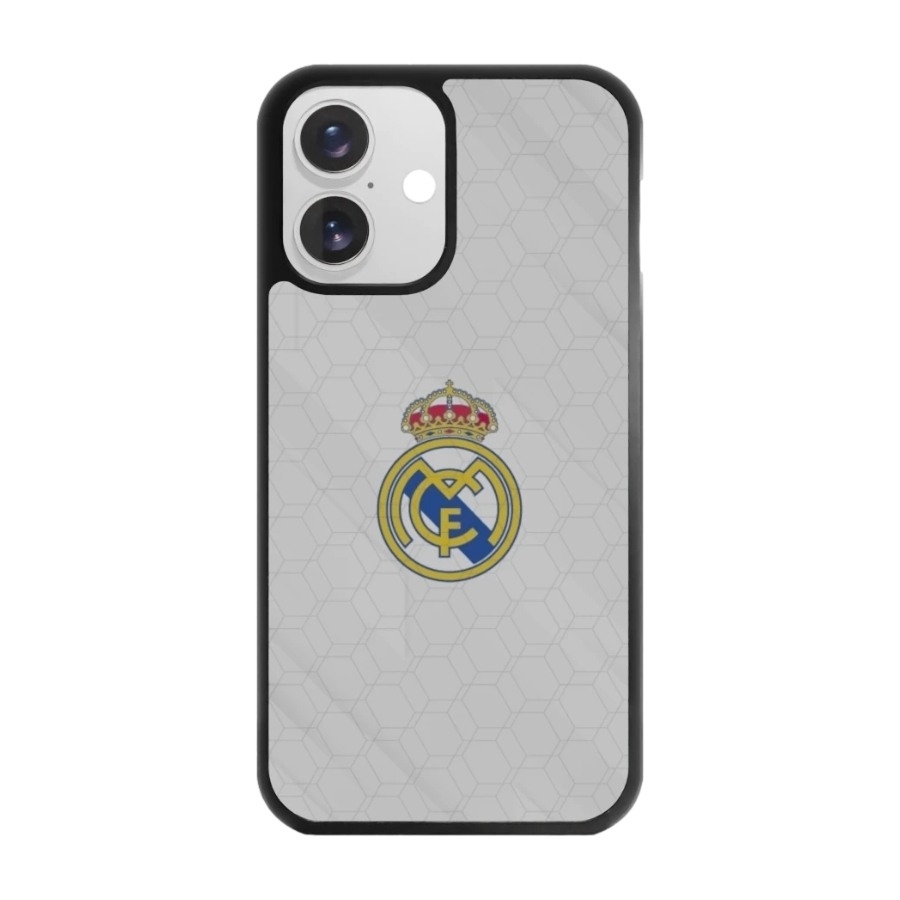 Phonecases3D iPhone 16 Real Madrid 3D mobilcover, sort billede 1