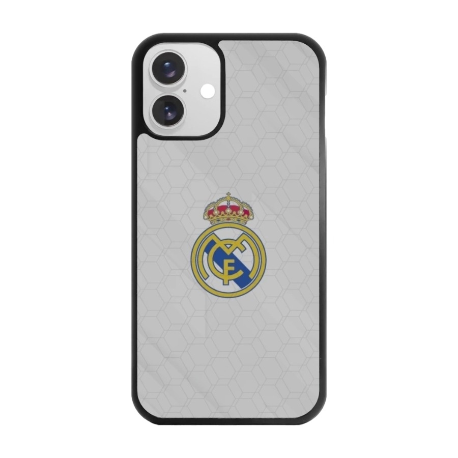 Phonecases3D iPhone 16 Plus Real Madrid 3D mobilcover, sort billede 1