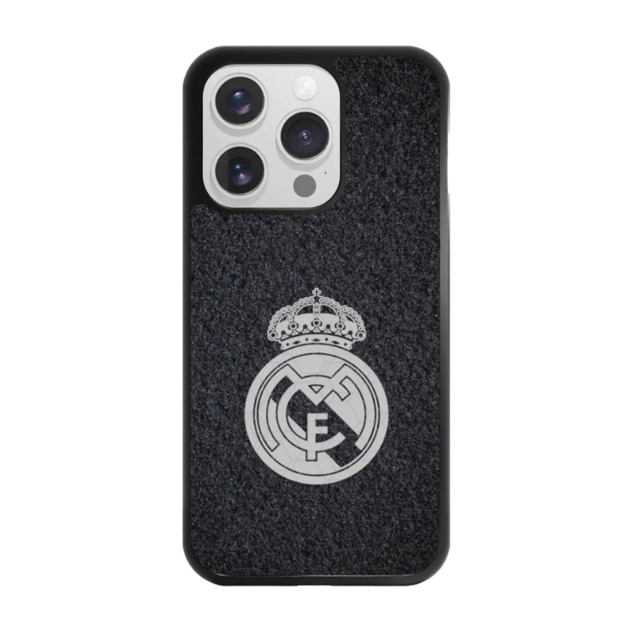 Phonecases3D iPhone 16 Pro Real Madrid 3D mobilcover, sort billede 1