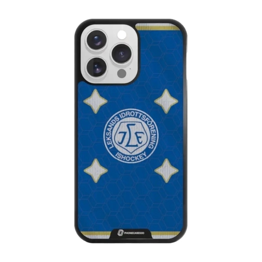 Phonecases3D iPhone 13 Pro Leksands IF 3D mobilcover, sort billede 1