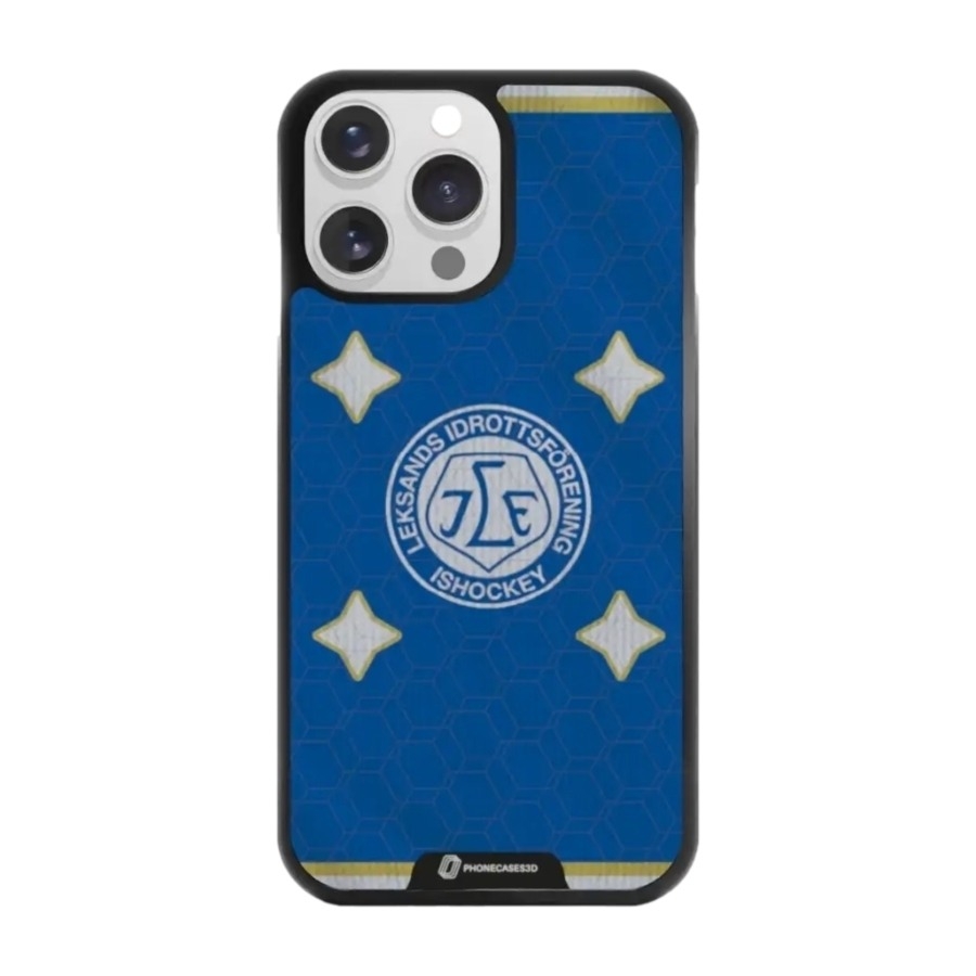 Phonecases3D iPhone 14 Pro Leksands IF 3D mobilcover, sort billede 1