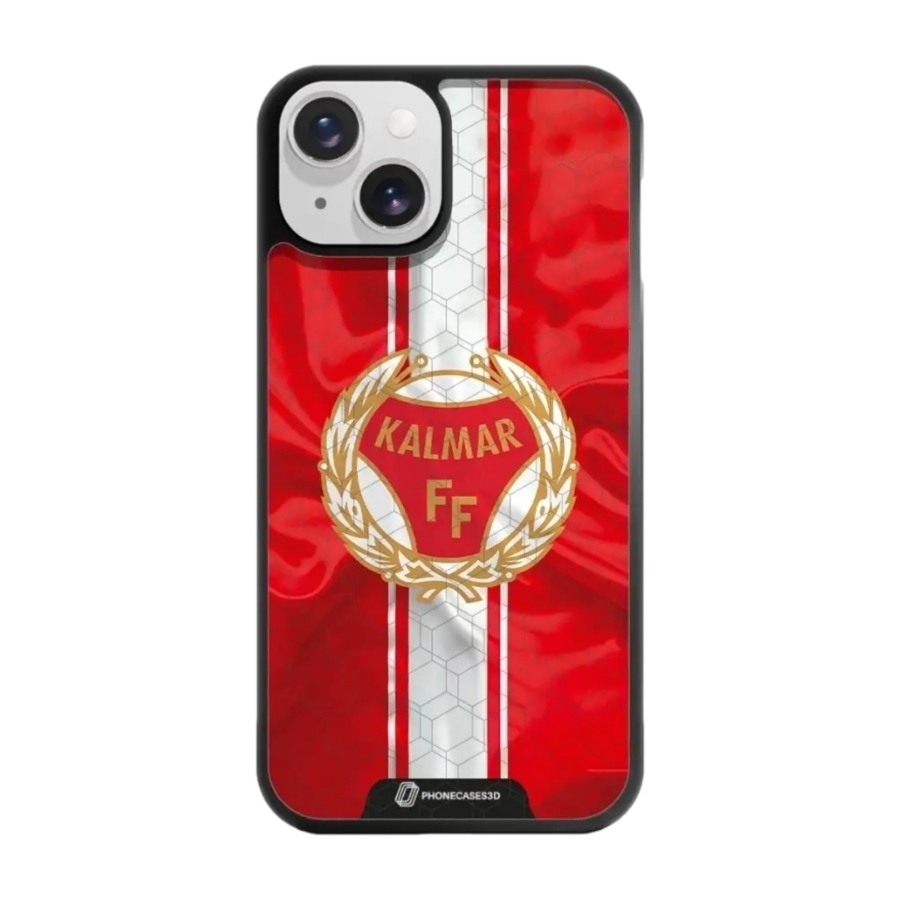 Phonecases3D iPhone 14 Kalmar FF 3D mobilcover, sort billede 1