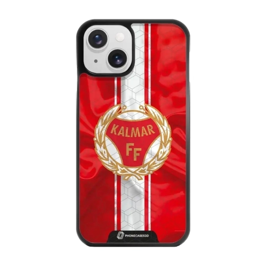 Phonecases3D iPhone 15 Kalmar FF 3D mobilcover, sort billede 1