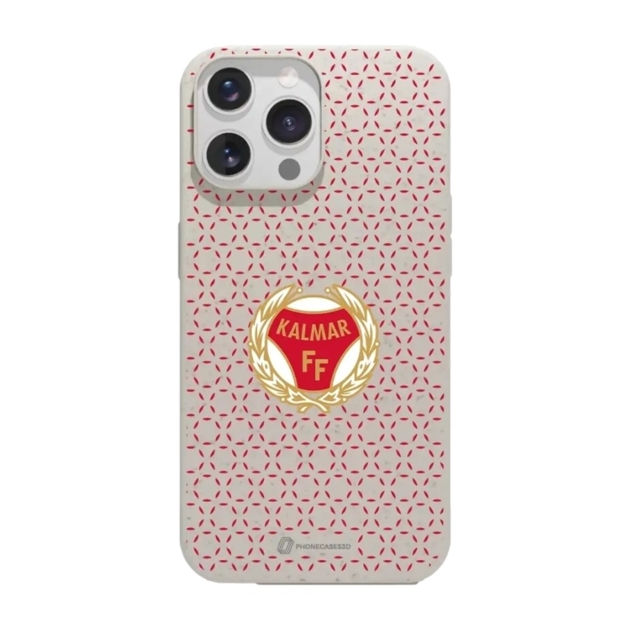 Phonecases3D iPhone 14 Pro Kalmar FF komposterbart cover, hvid billede 1