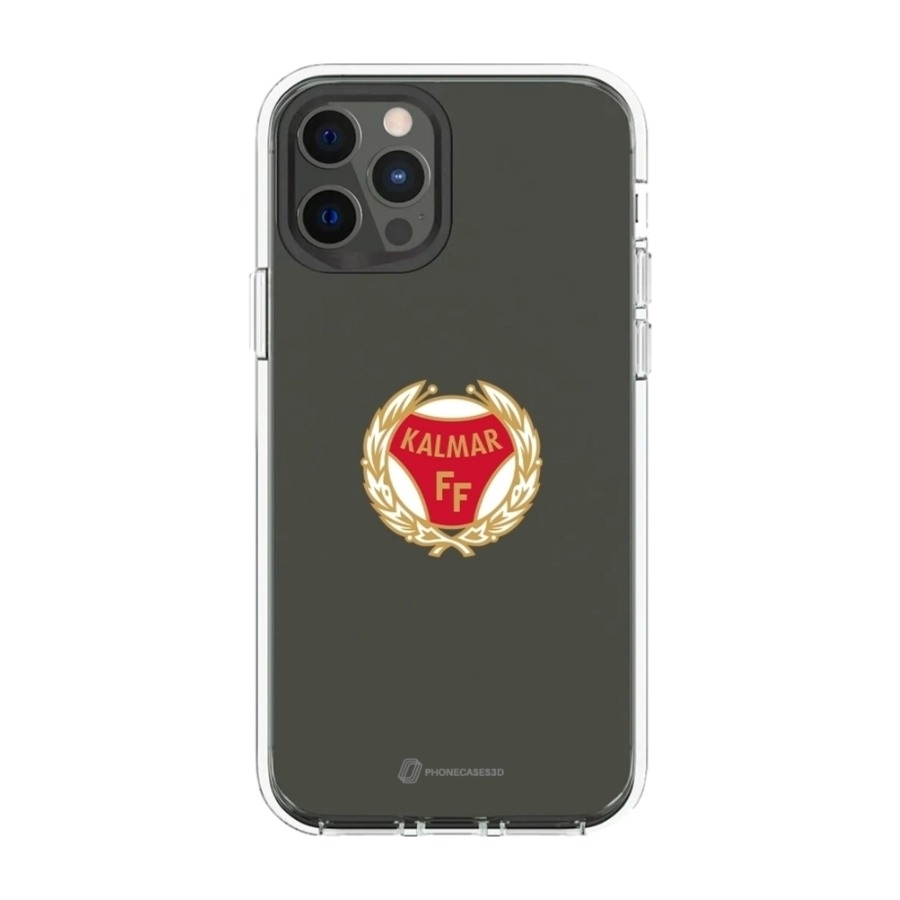 Phonecases3D iPhone 12 Kalmar FF Clear case -mobilcover, sort billede 1