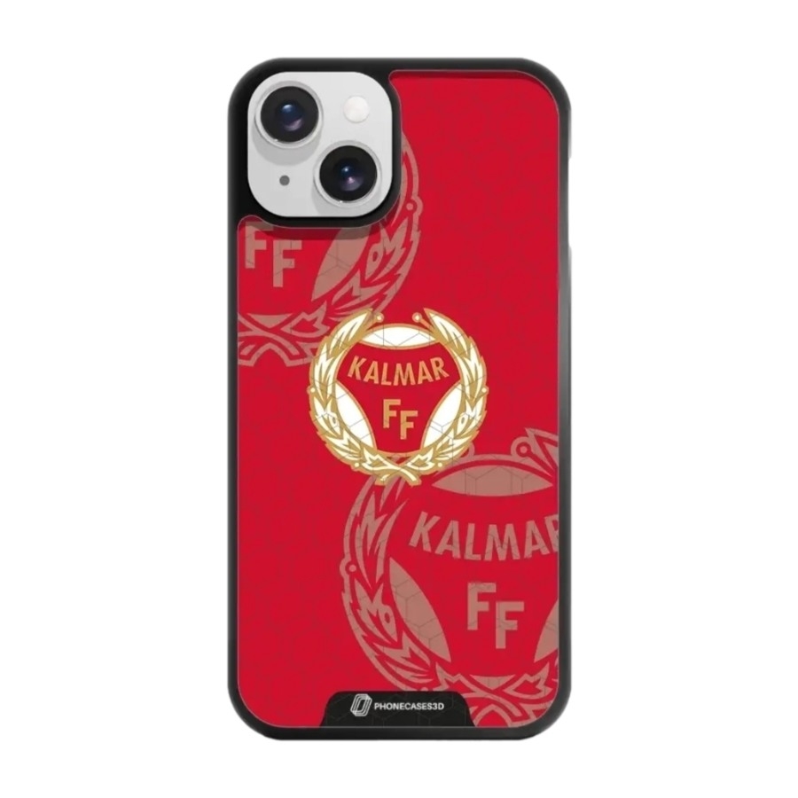 Phonecases3D iPhone 14 Kalmar FF 3D mobilcover, sort billede 1