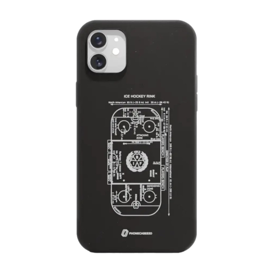 Phonecases3D iPhone 11 Brynäs IF komposterbart cover, sort billede 1