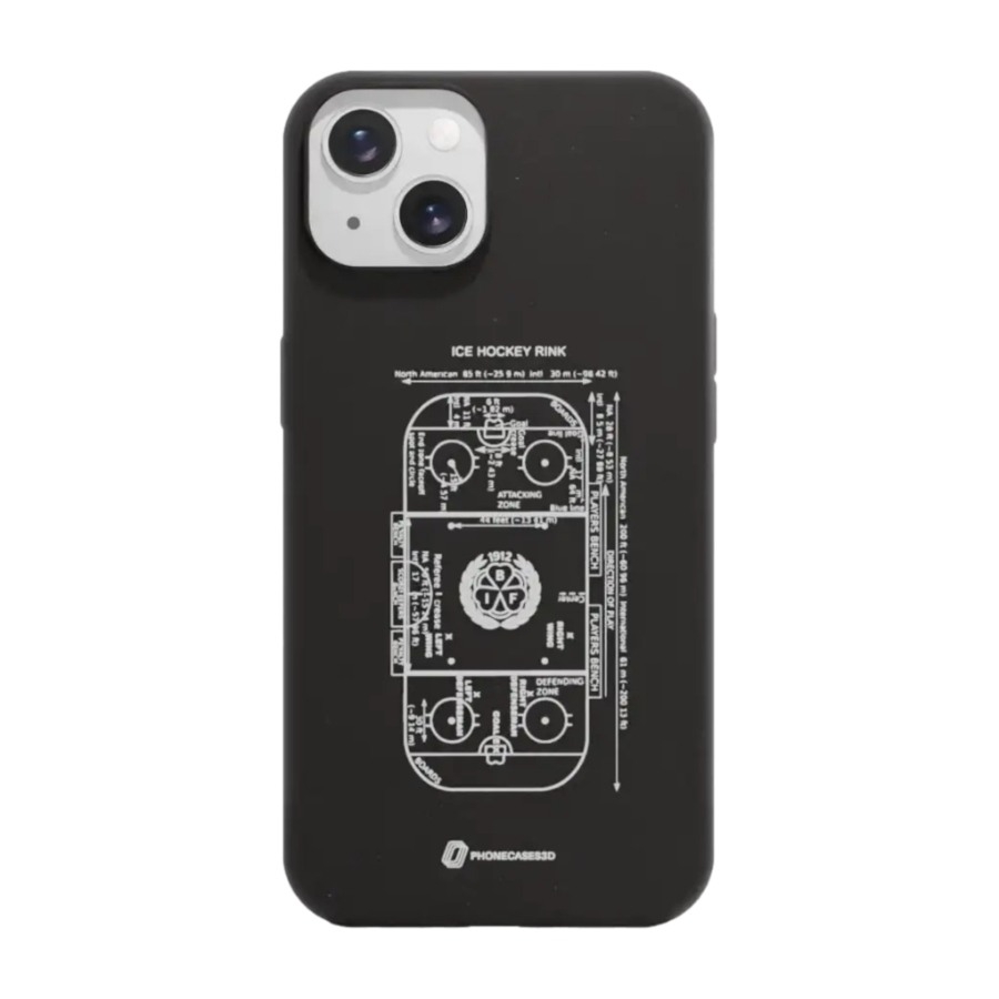 Phonecases3D iPhone 13 Brynäs IF komposterbart cover, sort billede 1