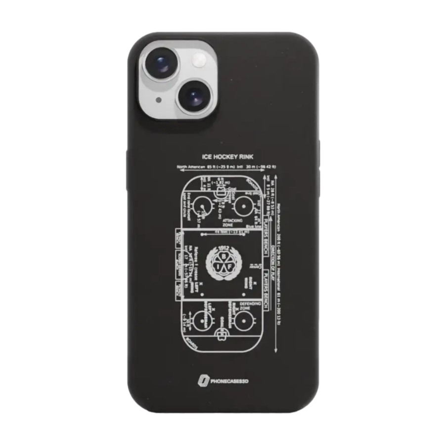 Phonecases3D iPhone 14 Brynäs IF komposterbart cover, sort billede 1
