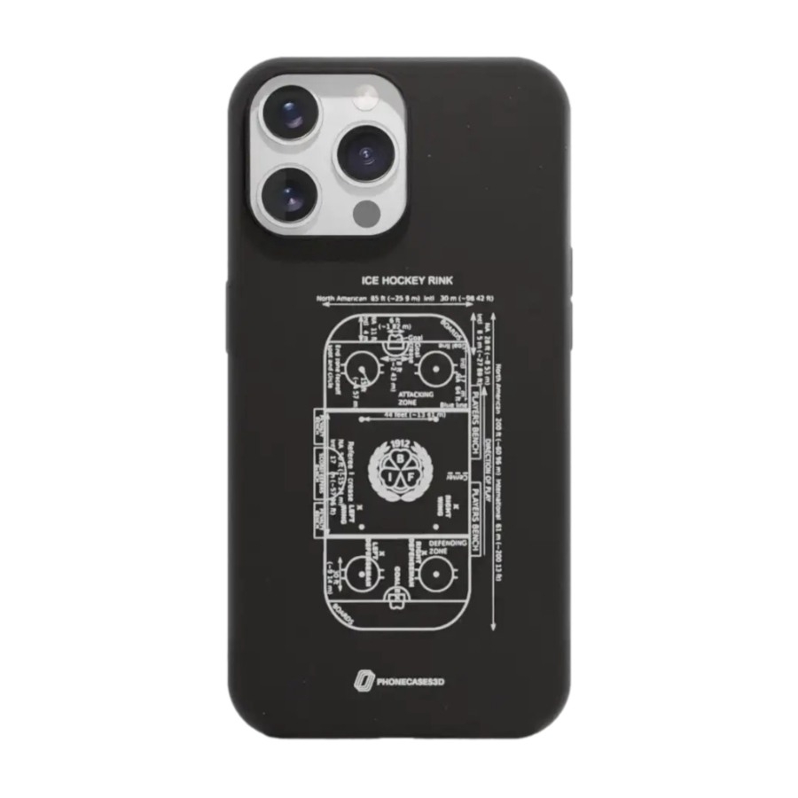 Phonecases3D iPhone 14 Pro Brynäs IF komposterbart cover, sort billede 1