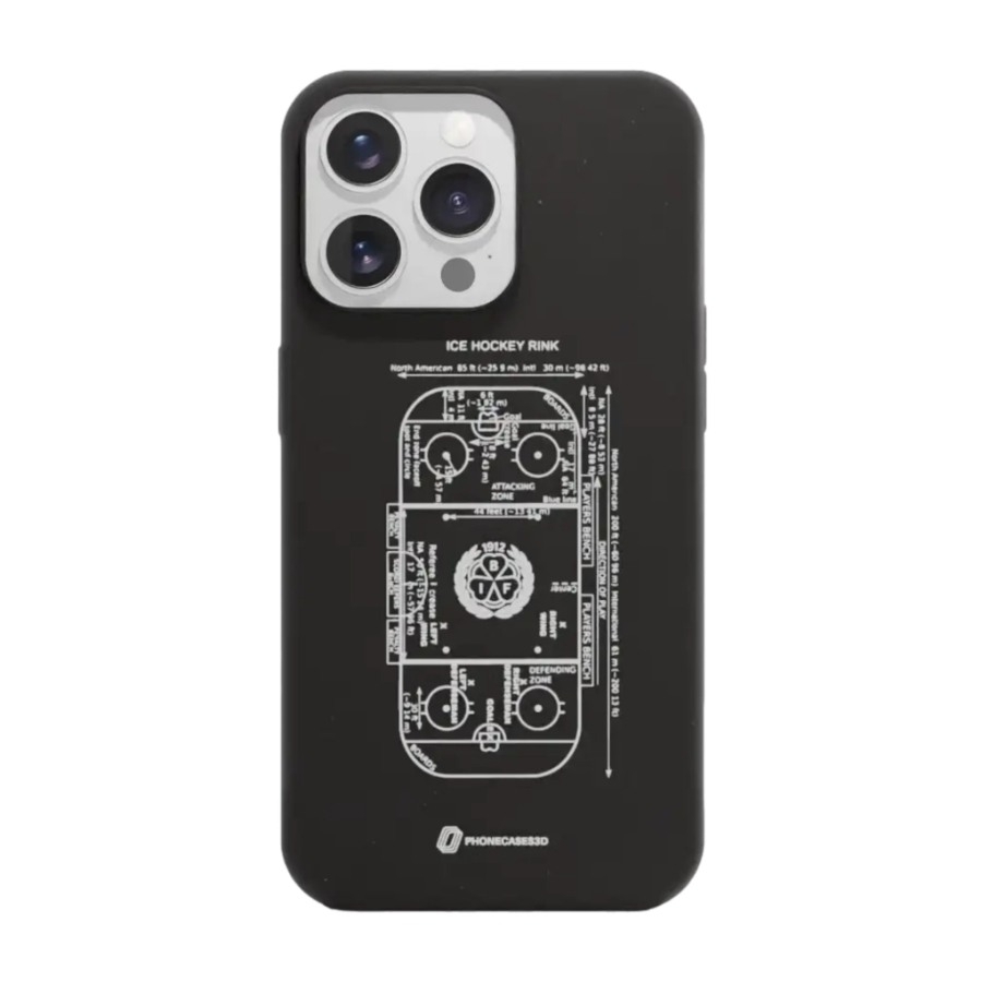 Phonecases3D iPhone 13 Pro Brynäs IF komposterbart cover, sort billede 1