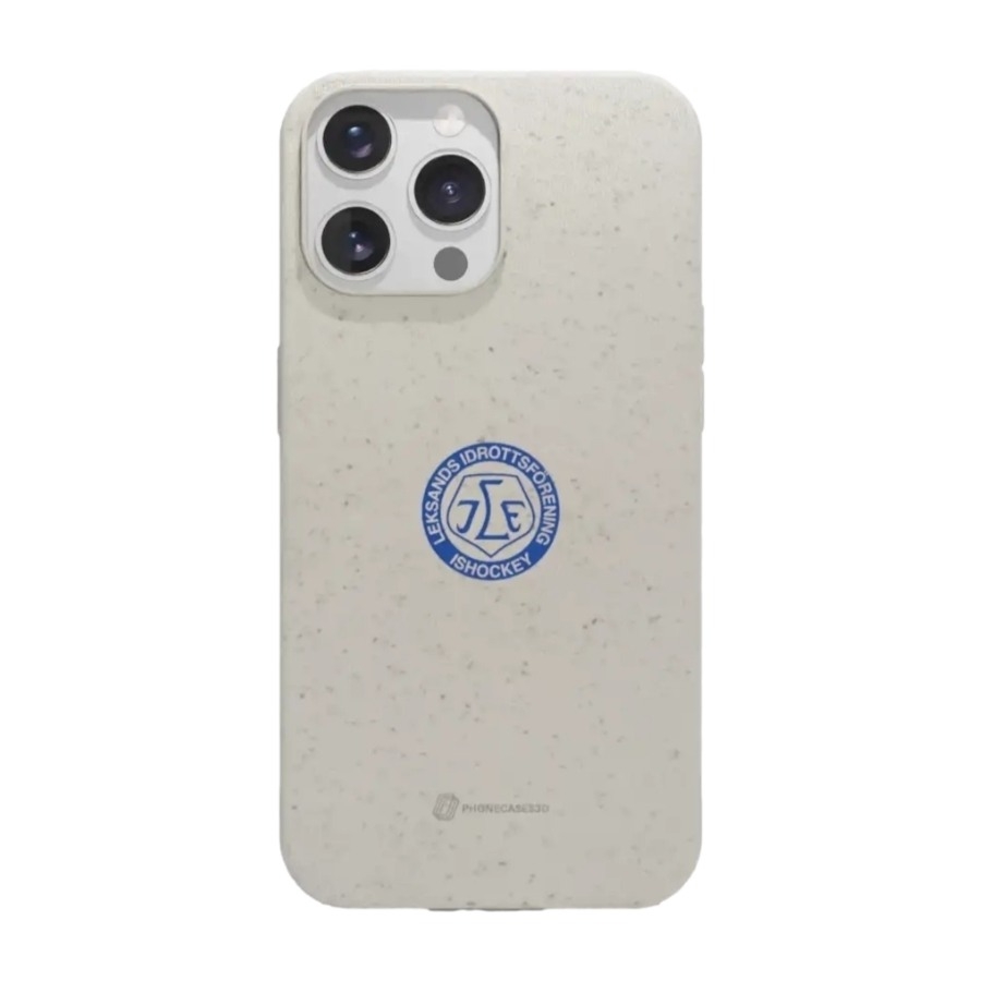 Phonecases3D iPhone 14 Pro Leksands IF komposterbart cover, hvid billede 1