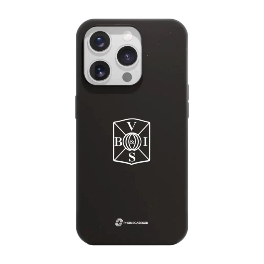 Phonecases3D iPhone 15 Pro Varbergs BoIS komposterbart cover, sort billede 1