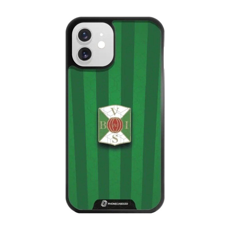 Phonecases3D iPhone 12 Varbergs BoIS 3D mobilcover, sort billede 1