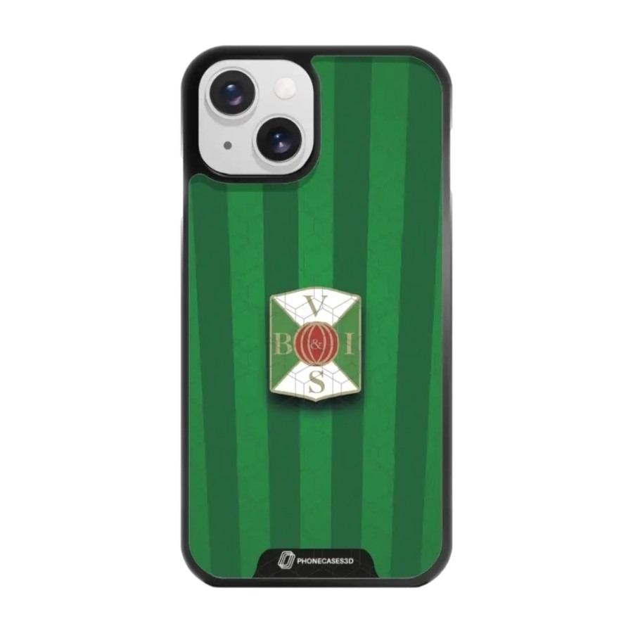 Phonecases3D iPhone 15 Varbergs BoIS 3D mobilcover, sort billede 1
