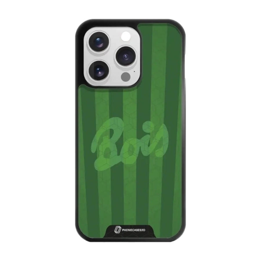 Phonecases3D iPhone 15 Pro Varbergs BoIS 3D mobilcover, sort billede 1
