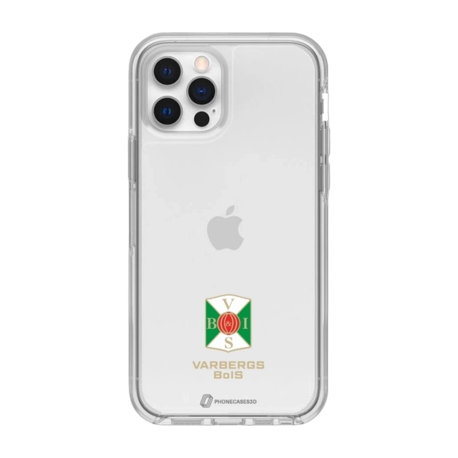 Phonecases3D iPhone 12 Varbergs BoIS Clear case -mobilcover, hvid billede 1