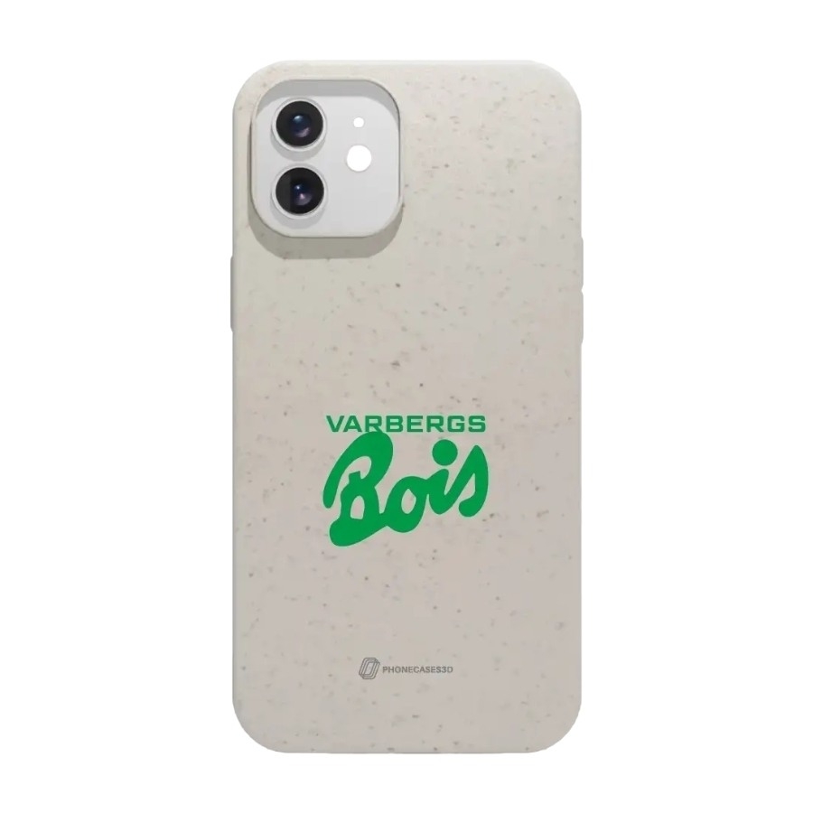 Phonecases3D iPhone 12 Varbergs BoIS komposterbart cover, hvid billede 1