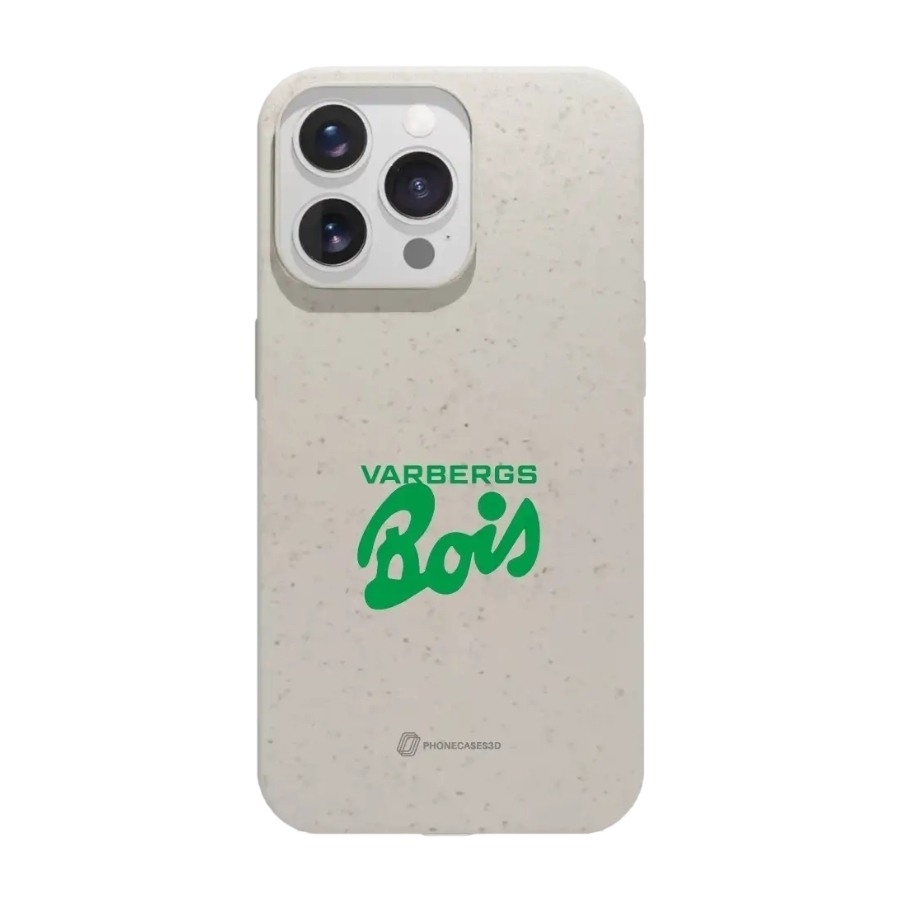 Phonecases3D iPhone 13 Pro Varbergs BoIS komposterbart cover, hvid billede 1