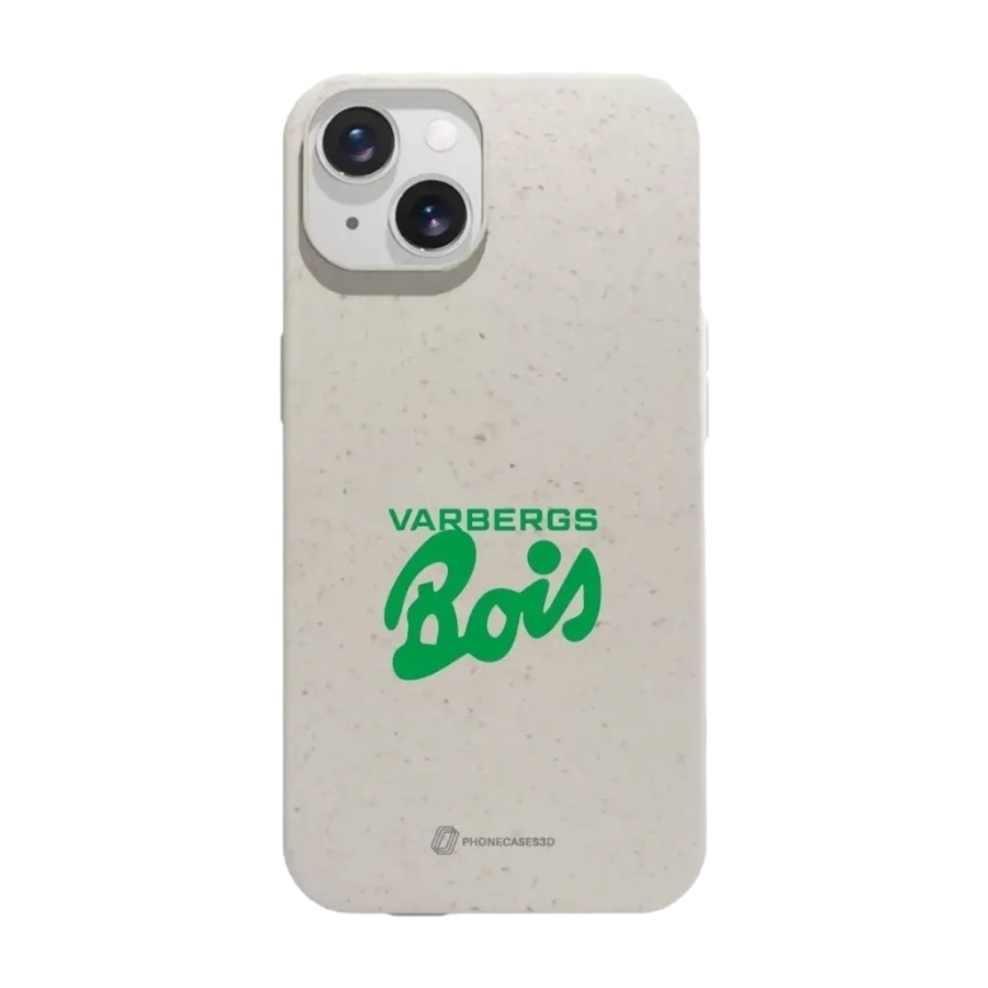 Phonecases3D iPhone 14 Varbergs BoIS komposterbart cover, hvid billede 1