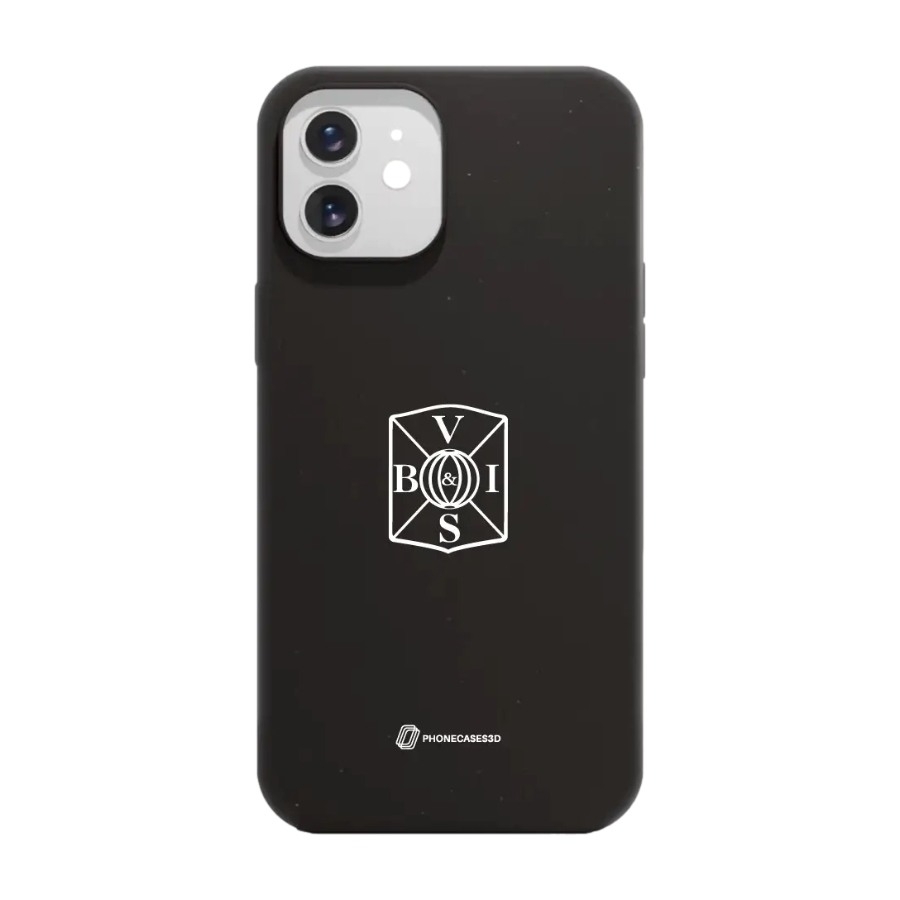 Phonecases3D iPhone 12 Varbergs BoIS komposterbart cover, sort billede 1