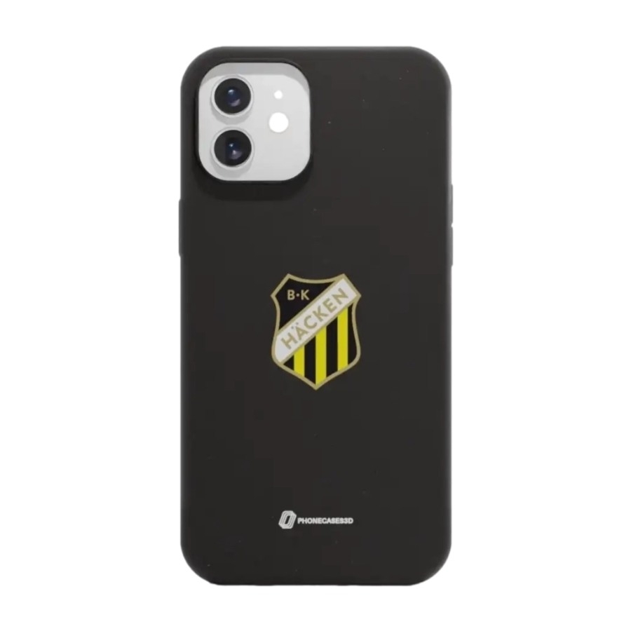 Phonecases3D iPhone 12 BK Häcken komposterbart cover, sort billede 1