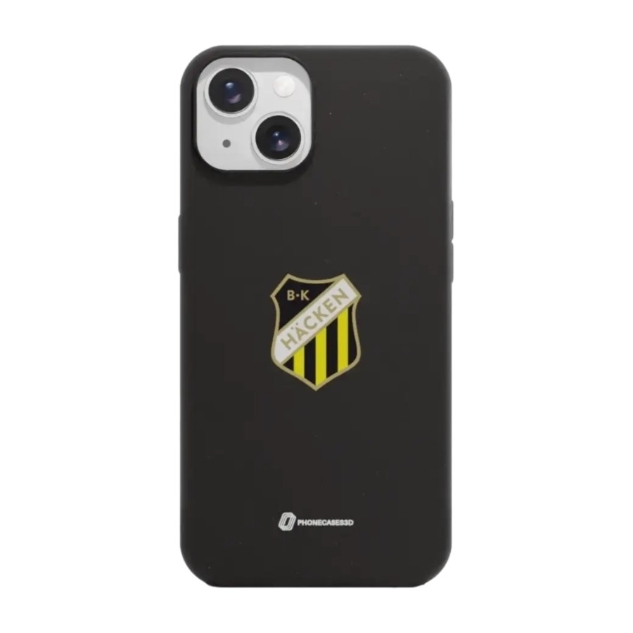 Phonecases3D iPhone 15 BK Häcken komposterbart cover, sort billede 1