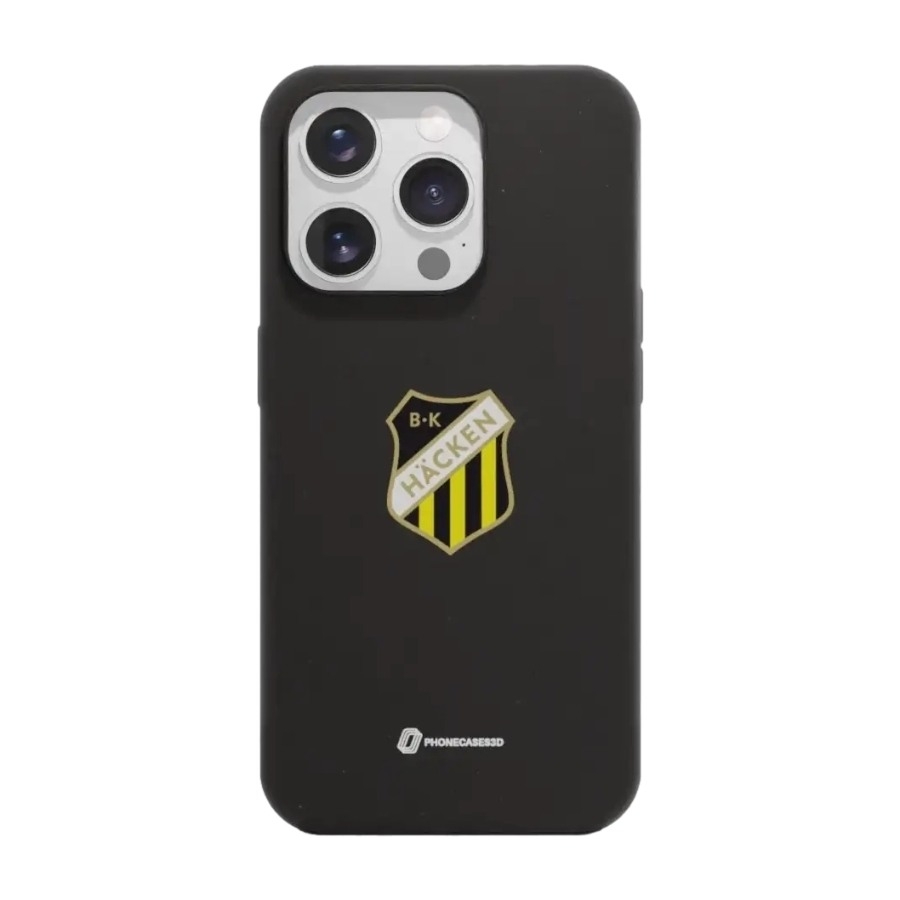 Phonecases3D iPhone 15 Pro BK Häcken komposterbart cover, sort billede 1