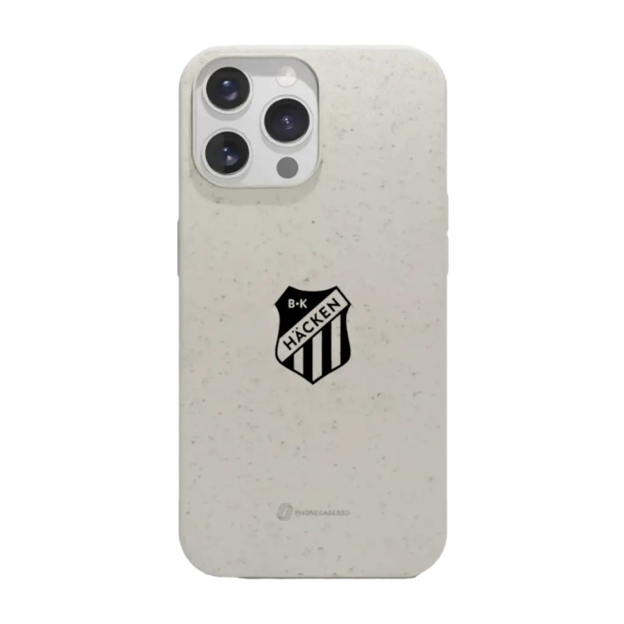 Phonecases3D iPhone 14 Pro BK Häcken komposterbart cover, hvid billede 1