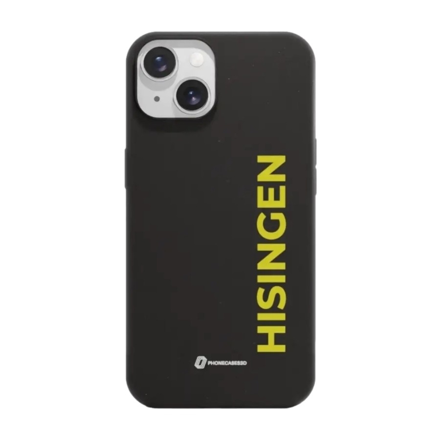 Phonecases3D iPhone 14 BK Häcken komposterbart cover, sort billede 1