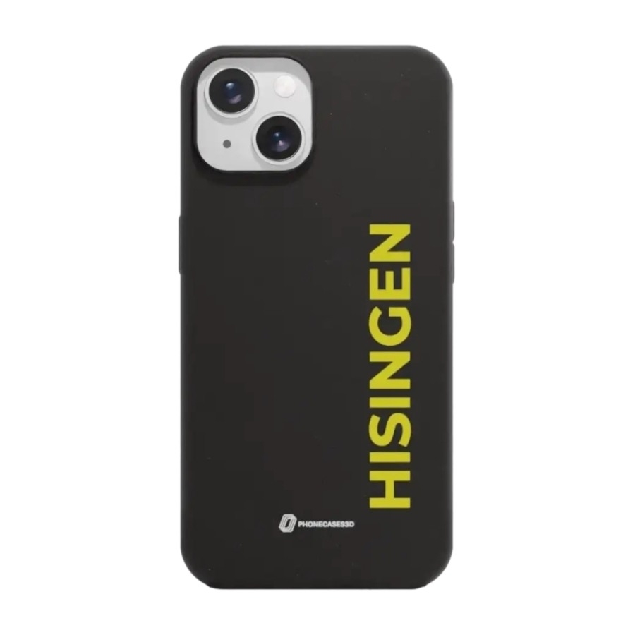 Phonecases3D iPhone 15 BK Häcken komposterbart cover, sort billede 1