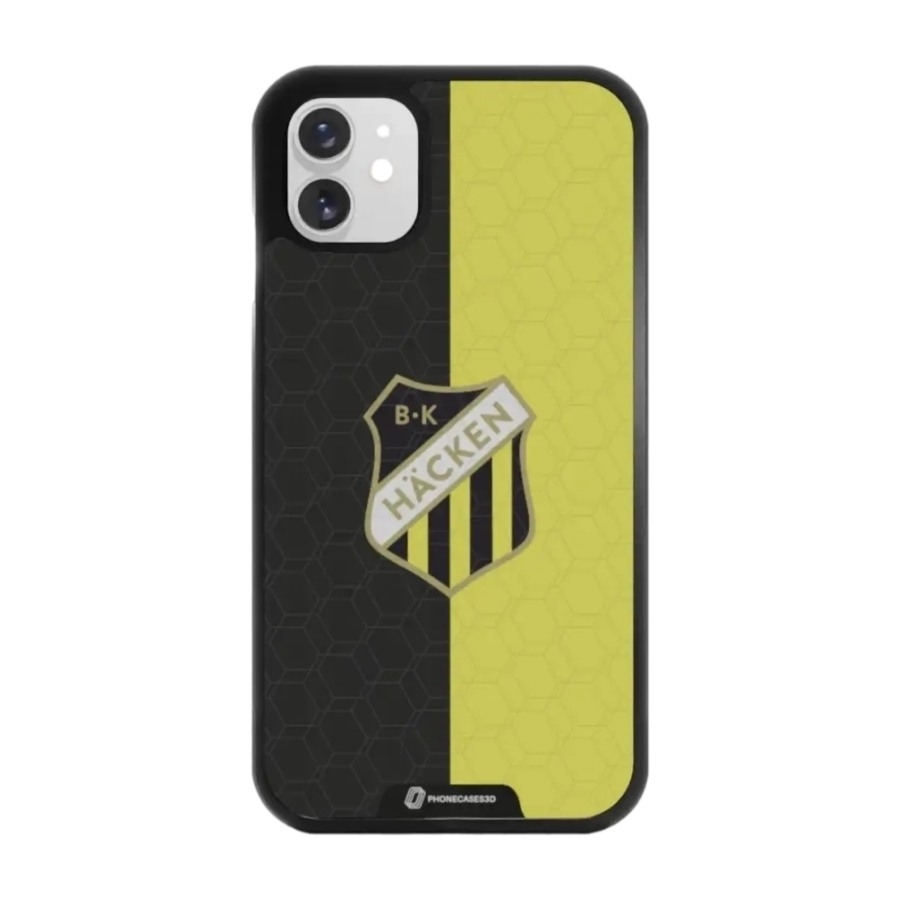 Phonecases3D iPhone 11 BK Häcken 3D mobilcover, sort billede 1