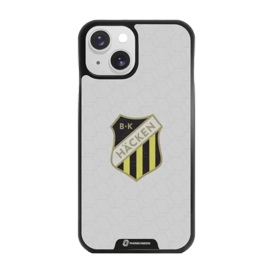 Phonecases3D iPhone 15 BK Häcken 3D mobilcover, sort billede 1