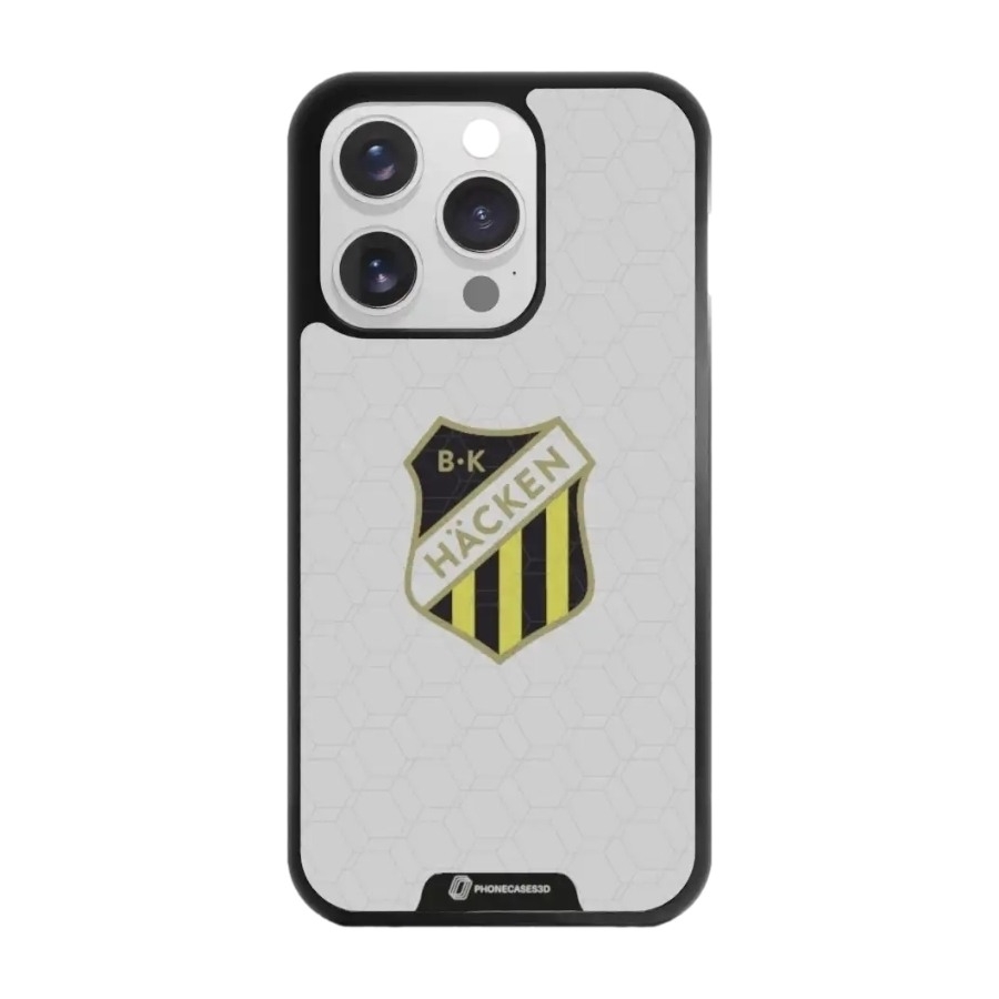 Phonecases3D iPhone 15 Pro BK Häcken 3D mobilcover, sort billede 1